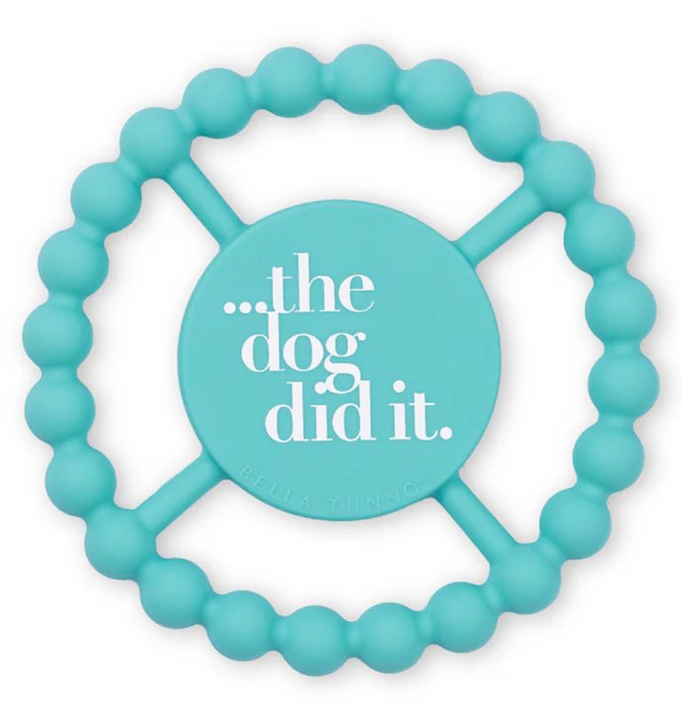 The Dog Did It Happy Teether