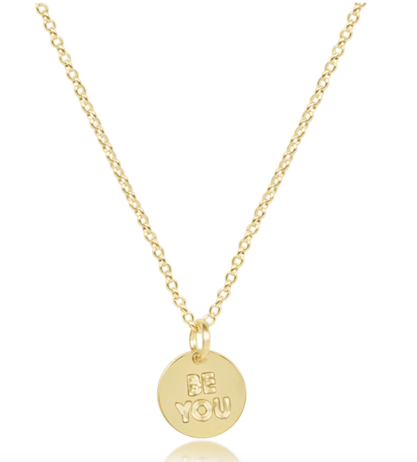 16&quot; Necklace Gold-Be You