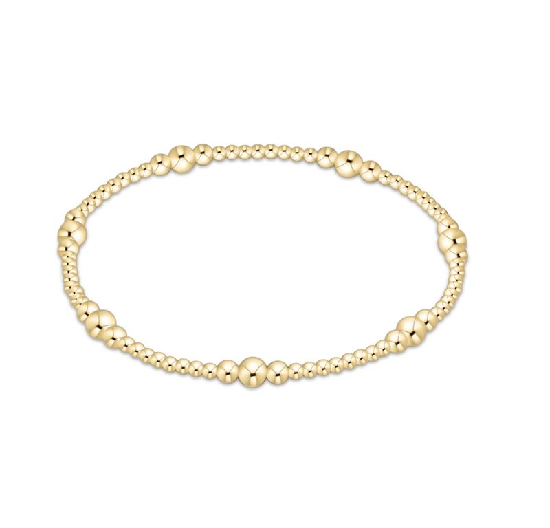 Purpose Gold 4mm Bead Bracelet
