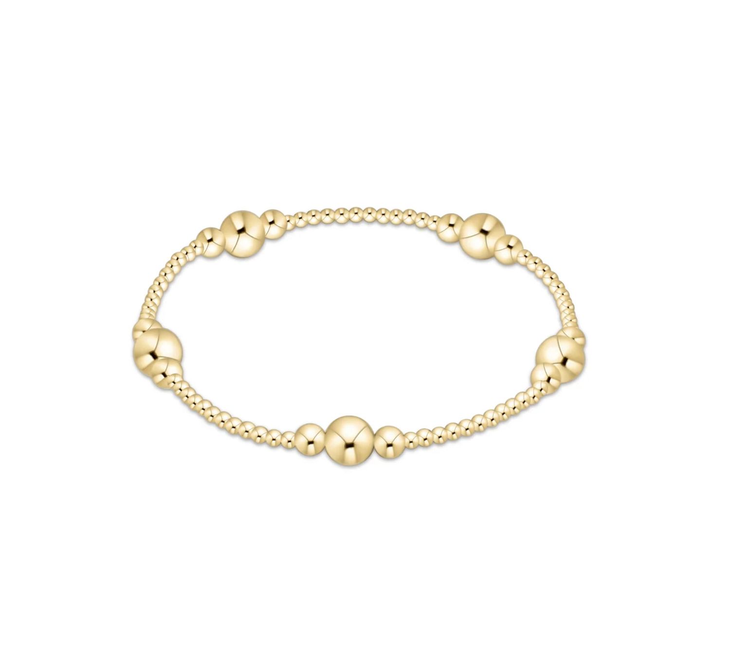 Purpose Gold 6mm Bead Bracelet