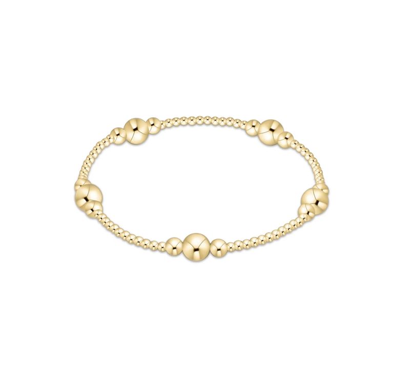 Purpose Gold 6mm Bead Bracelet