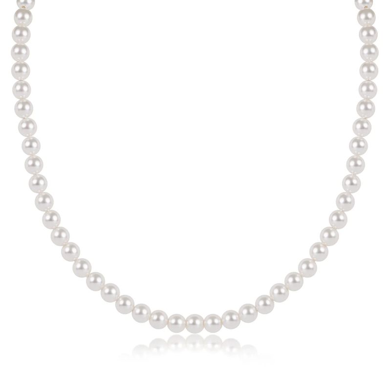 15&quot; Choker Classic Pearl 5mm Bead