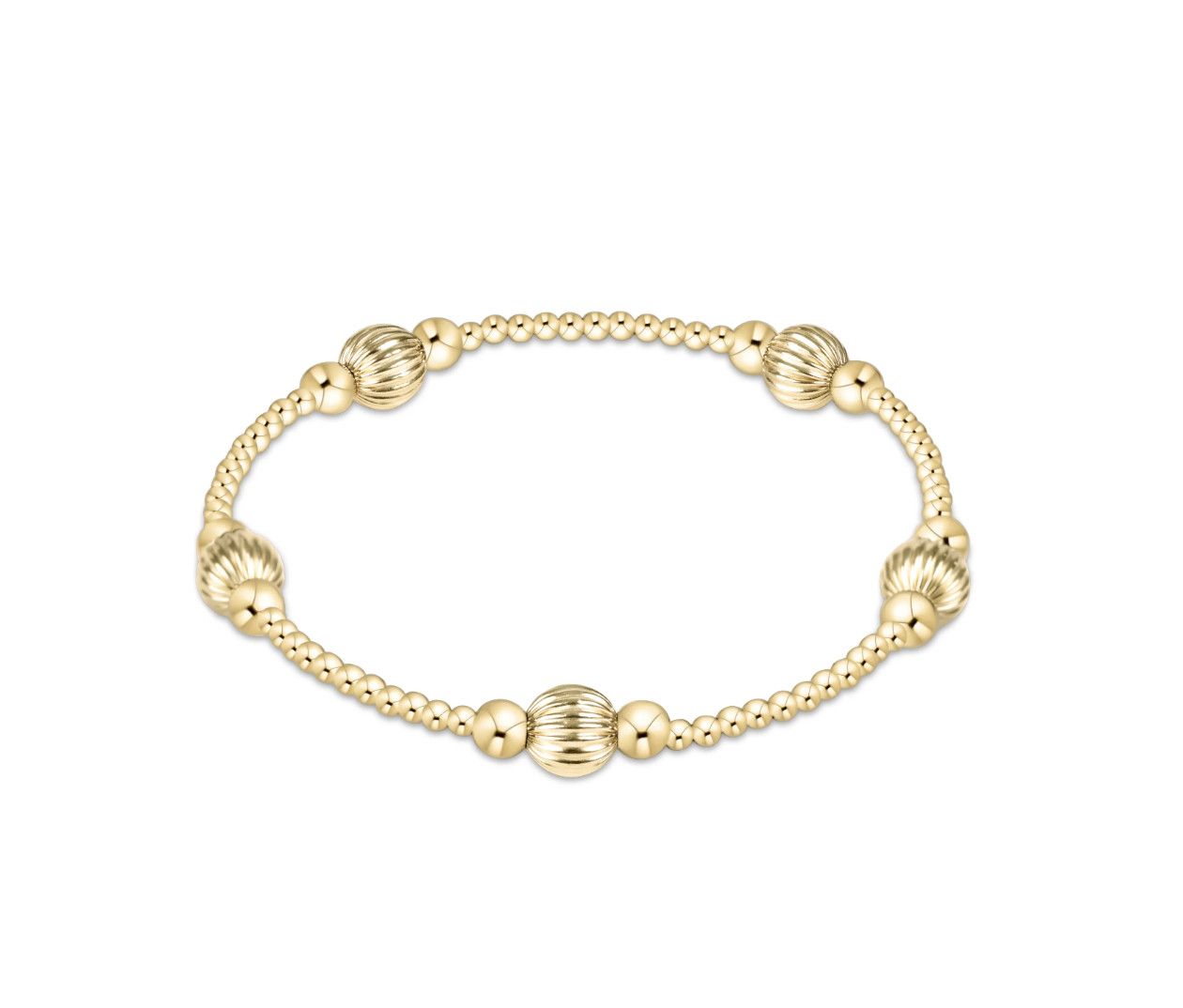 Purpose Dignity 6mm Bead Bracelet - Gold
