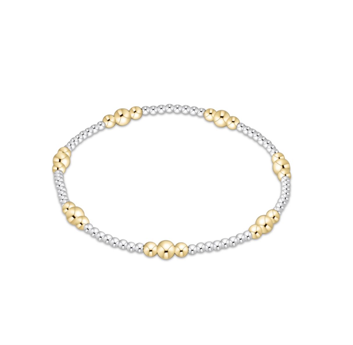 Purpose Gold 4mm Bead Bracelet - Mixed Metal