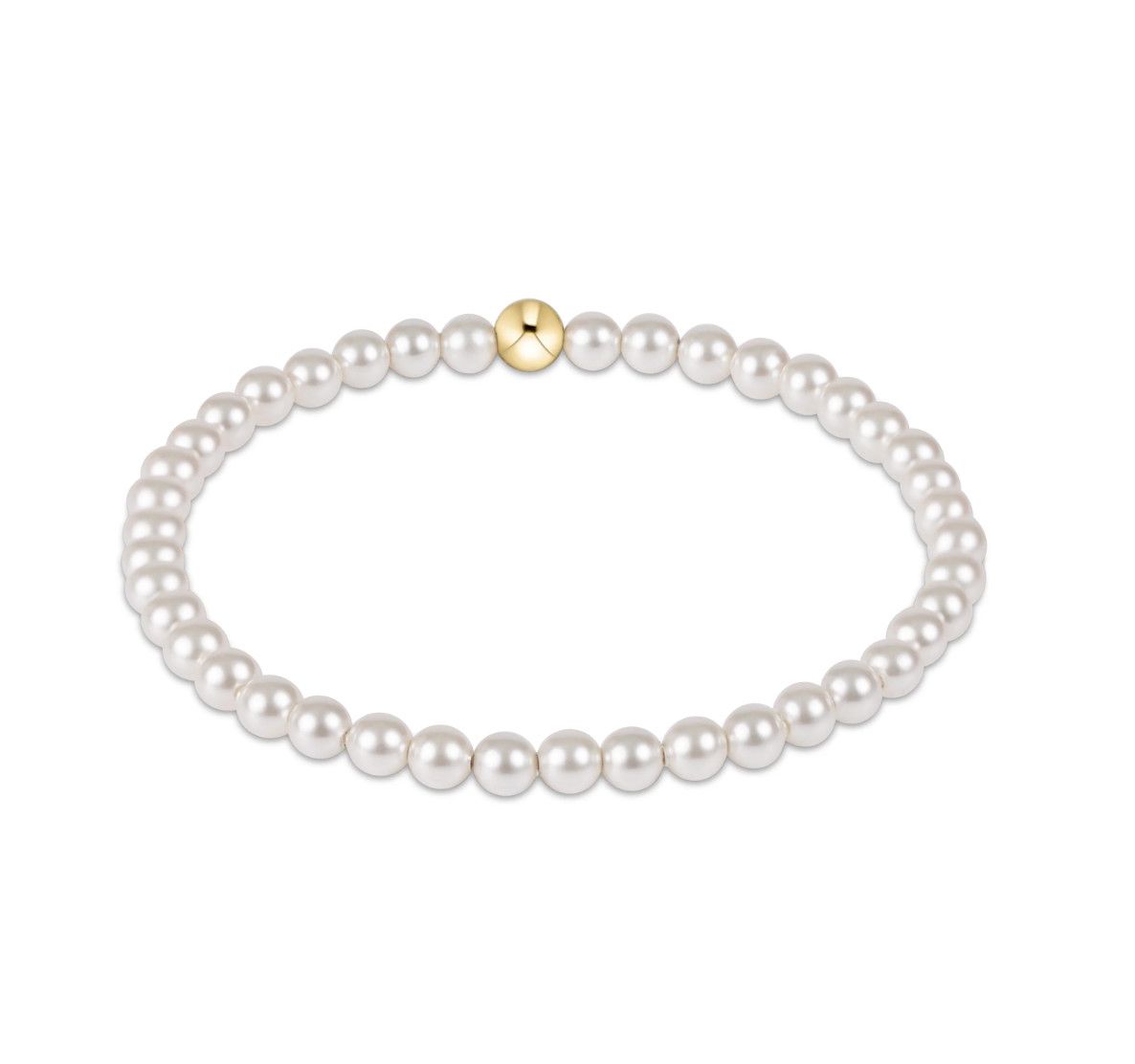 Classic Pearl 4mm Bead Bracelet