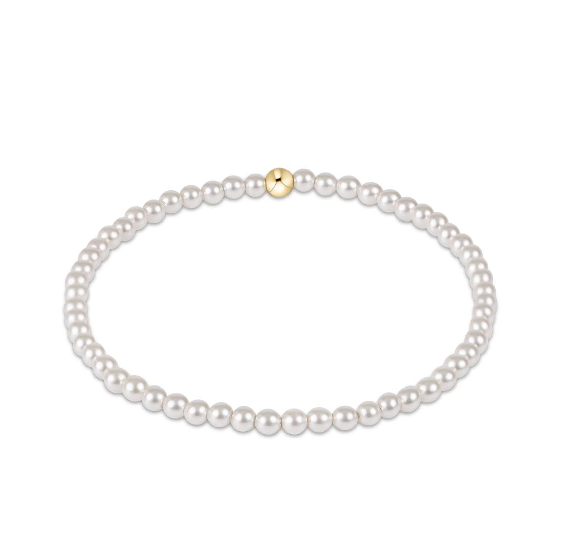 Classic Pearl 3mm Bead Bracelet