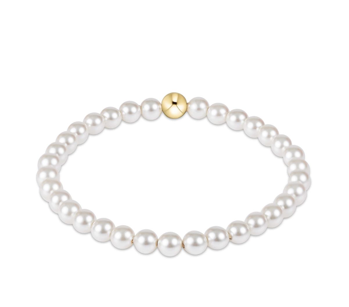 Classic Pearl 5mm Bead Bracelet