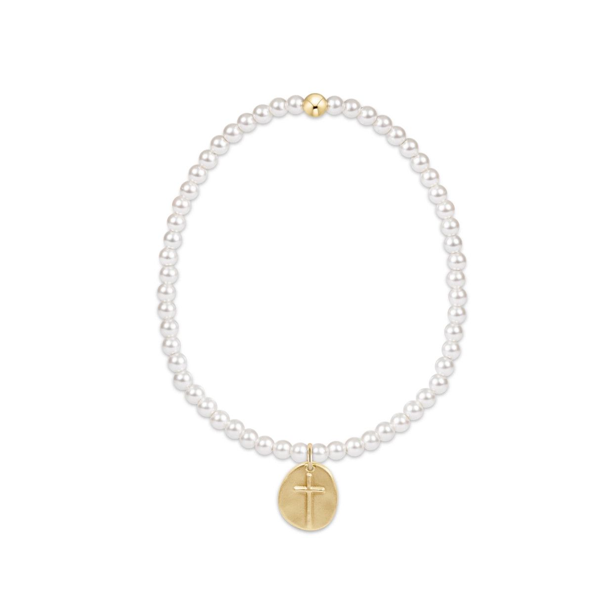 Classic Pearl 3mm Bead Bracelet - Inspire Charm