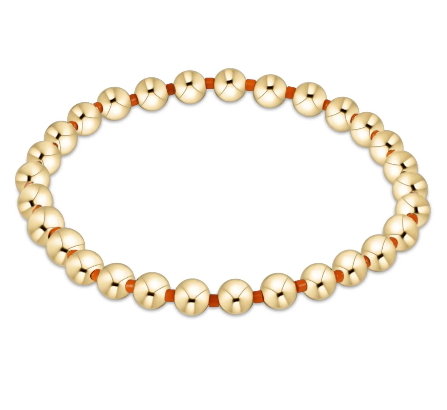 Hope Grateful Bracelet 5mm - Orange