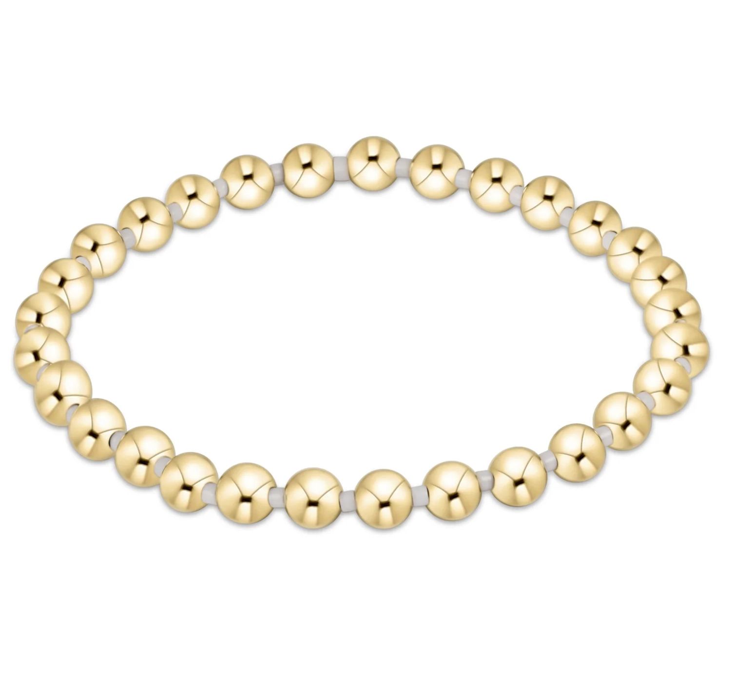 Hope Grateful Bracelet 5mm - White