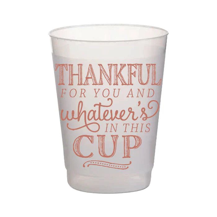 Frost Flex Cup - Thankful For You &amp; This Cup