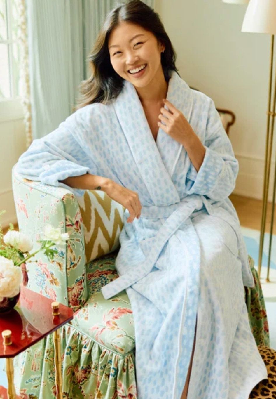 Long Plush Robe-S
