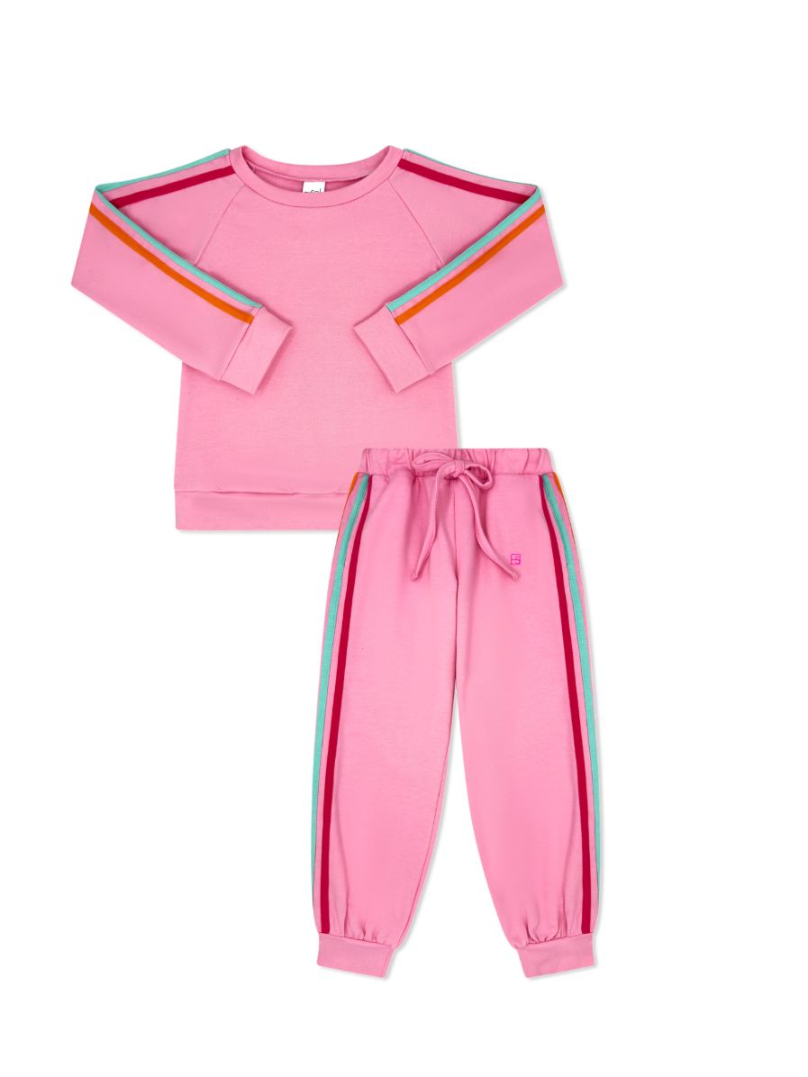 Savannah Jogger Set-Taffy Pink