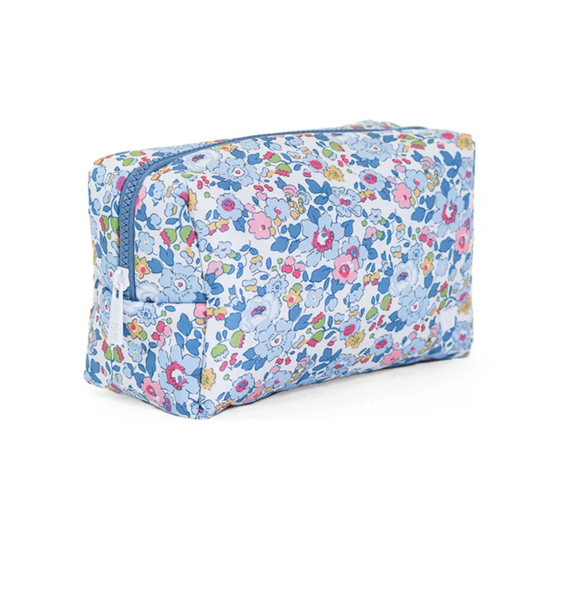Luxe Puffer Cosmetic Bag- Bridgehampton Floral