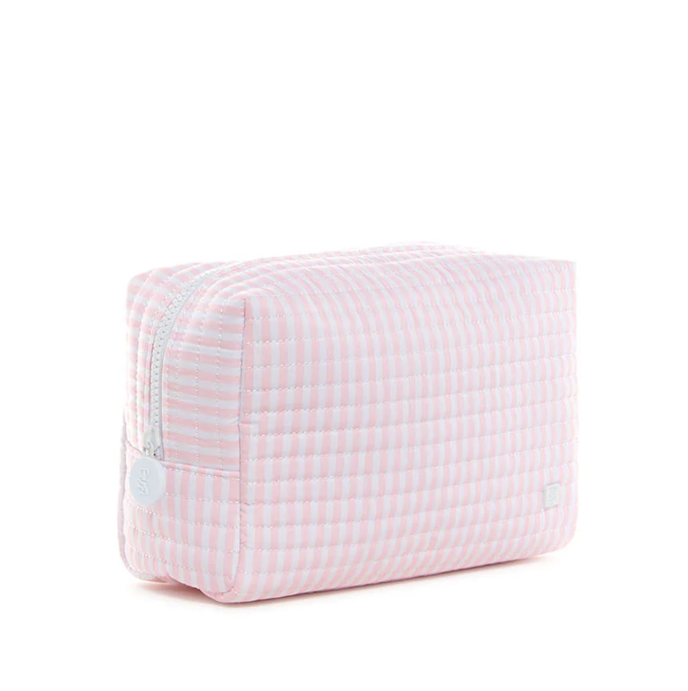 Quilted Everyday Bag Pimlico Stripe- Pink