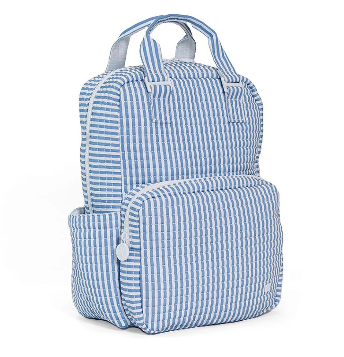 TRVL Quilted All You Need Bag - Pimlico Stripe Chambray
