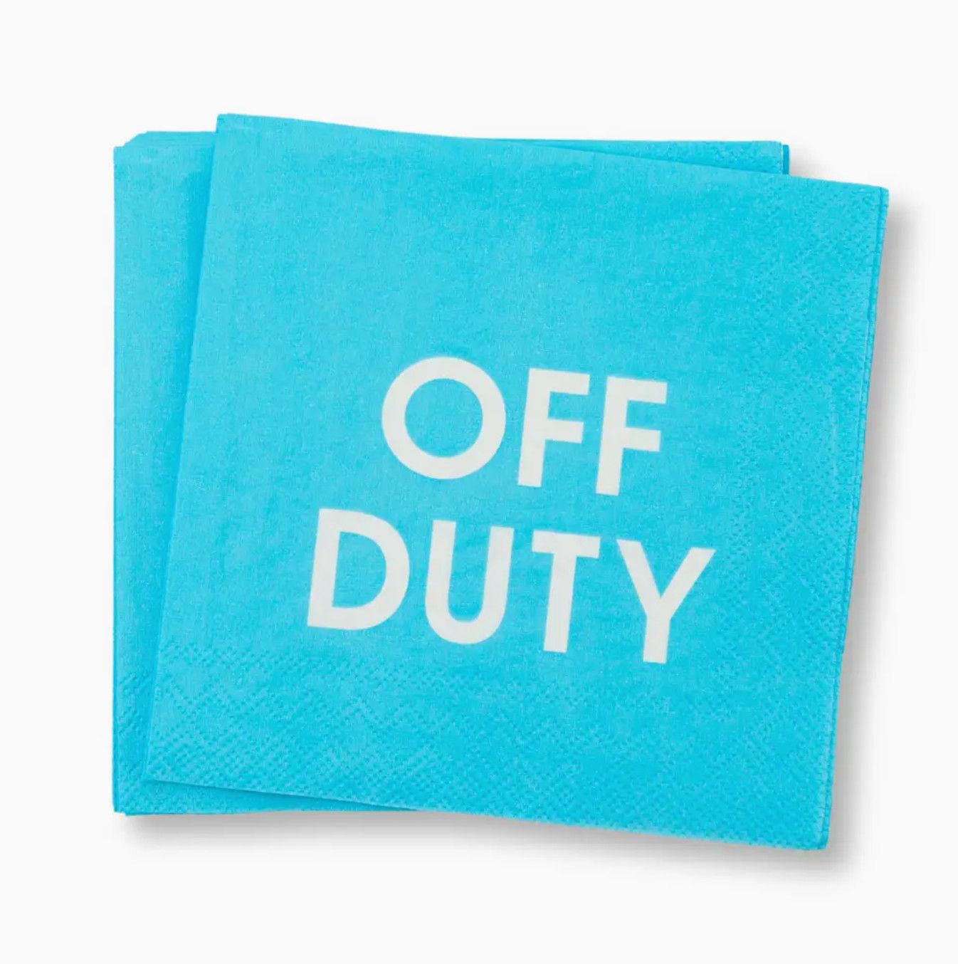 Off Duty Cocktail Napkin