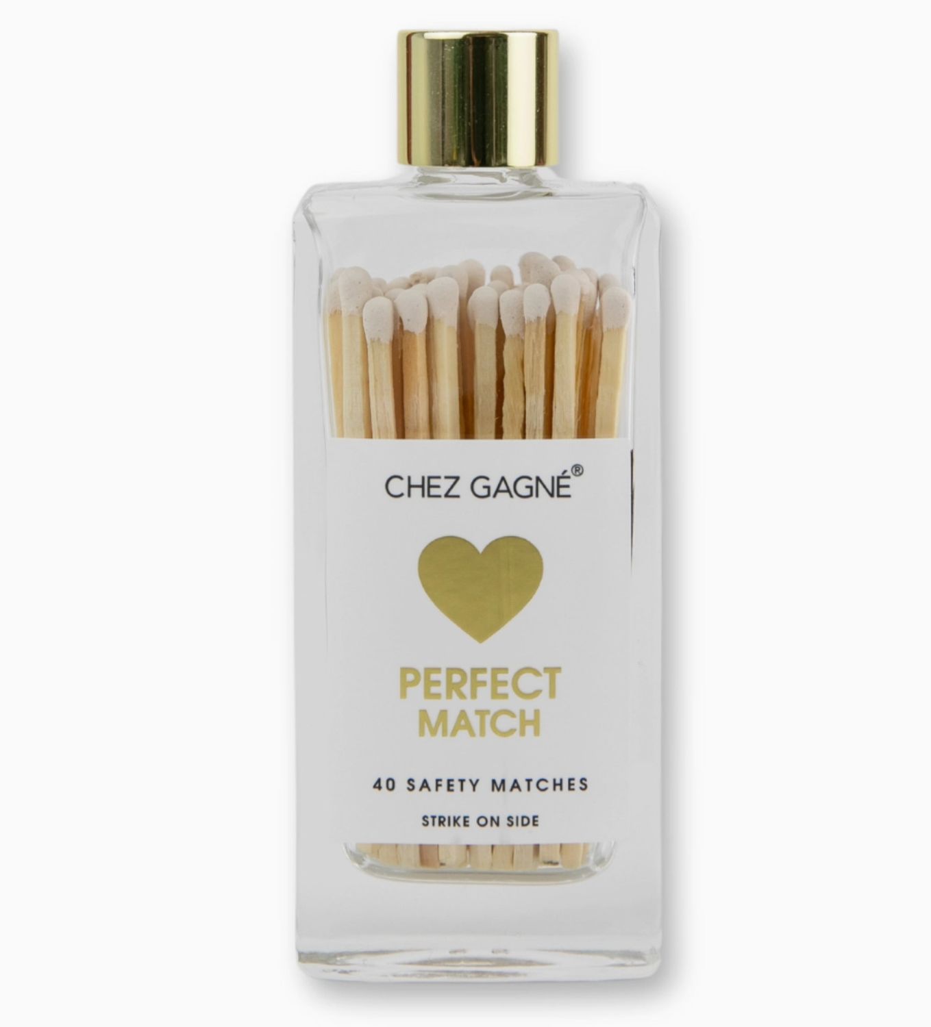 Perfect Match Glass Bottle Matches