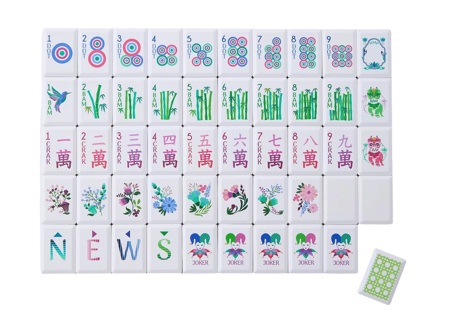 Jardin Debutant Tile Set