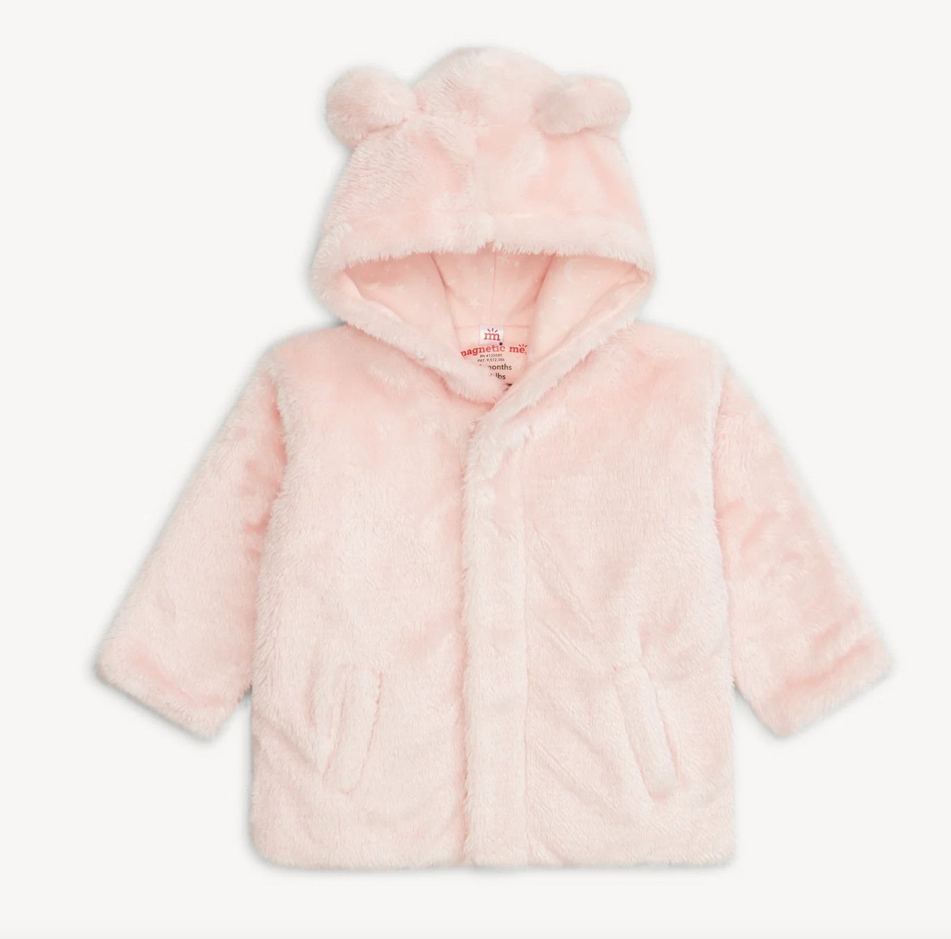 Pink Blossom Minky Bear Jacket