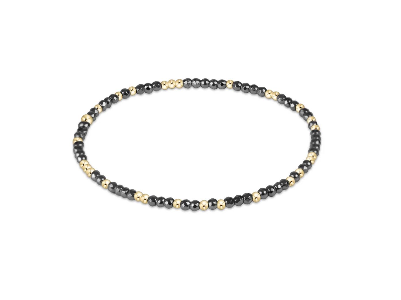 Hope Unwritten Silver Faceted Hematite 2mm