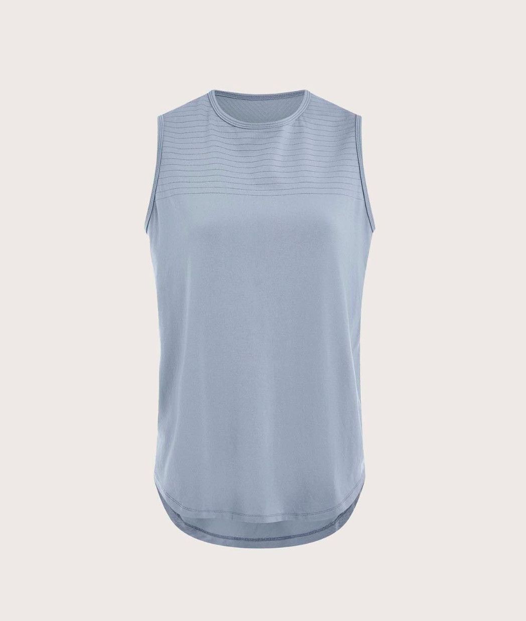 Nolan Seamless Longline- Blue Blizzard