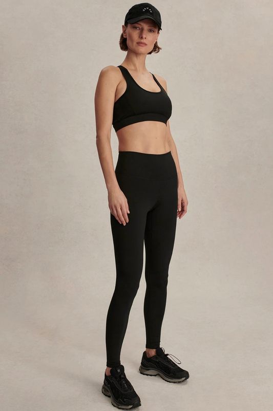 Freesoft High Rise Legging 28&quot; - Black