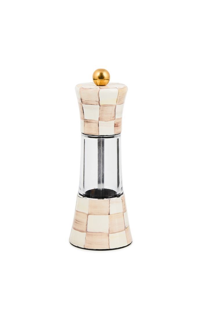 Mocha Check Grinder