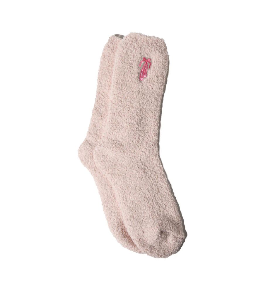 Ballet Shoes Embroidered Socks