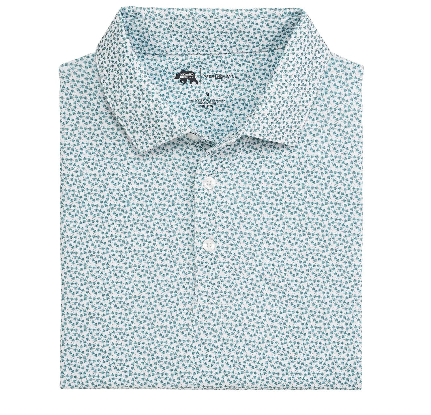 Performance Polo Mallard Green Thistle