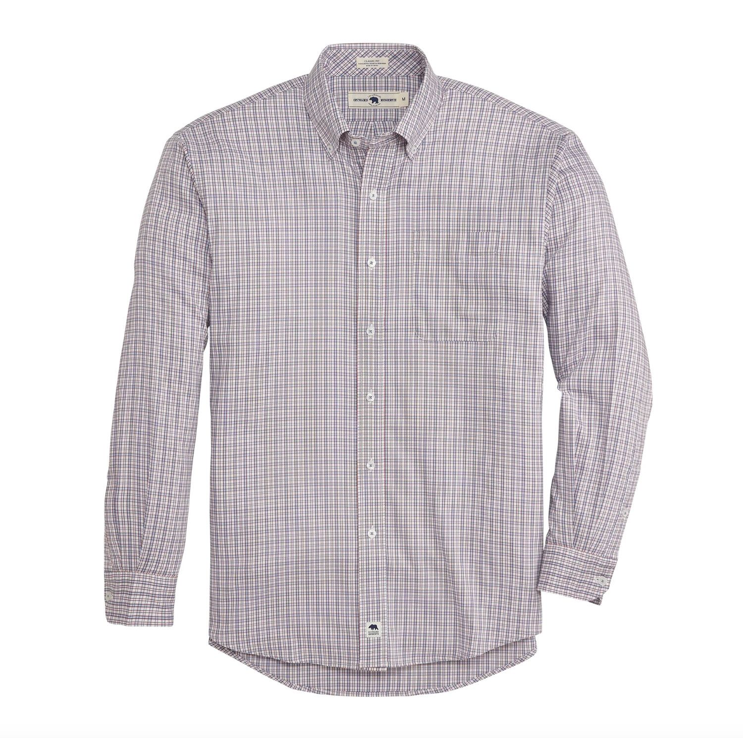 Classic Fit Brushed Performance Twill Riviera
