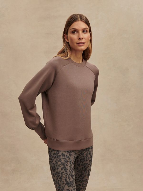 Zosia Crew Neck Midlayer- Coffee Quartz