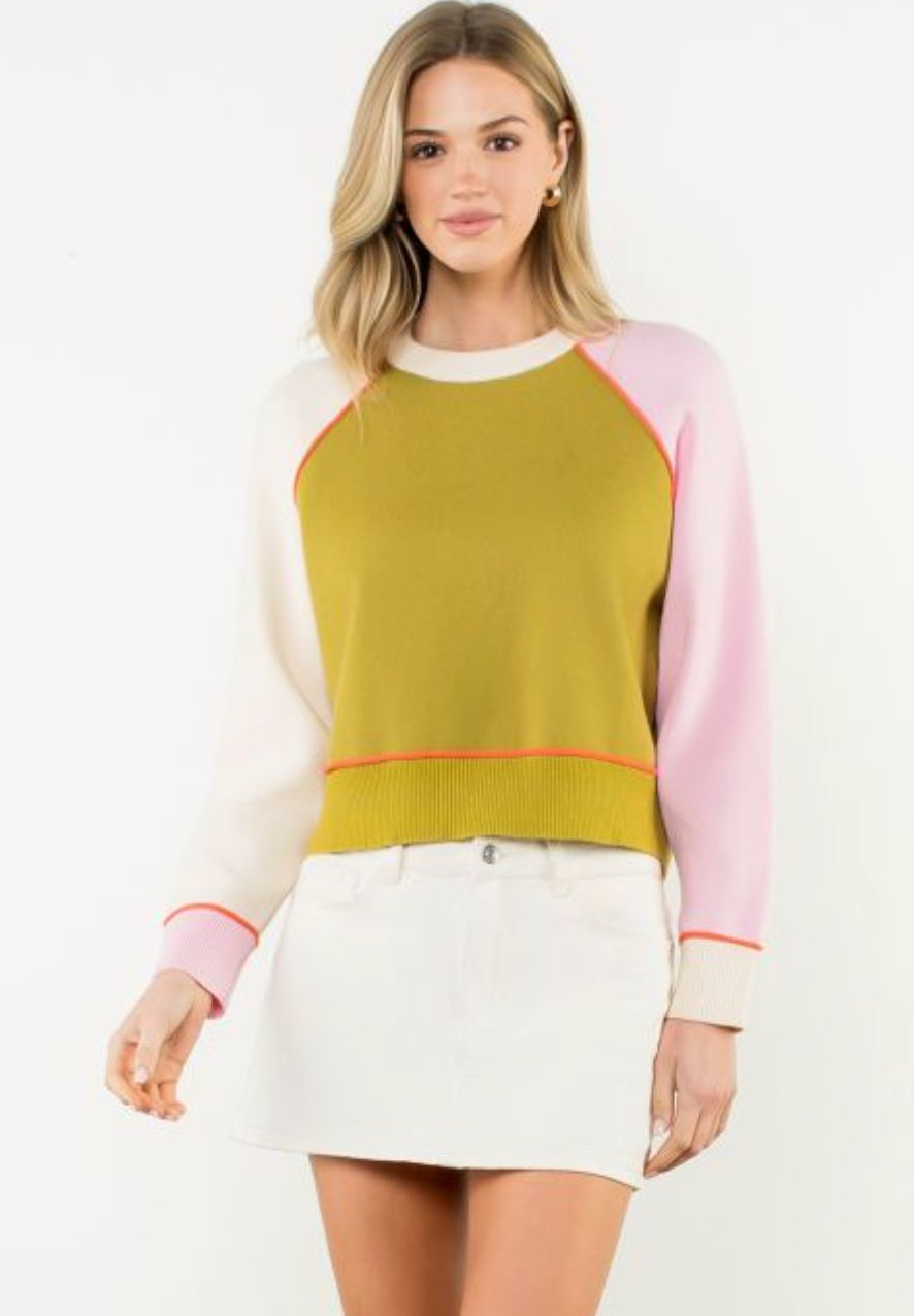 Colorblocked Sweater