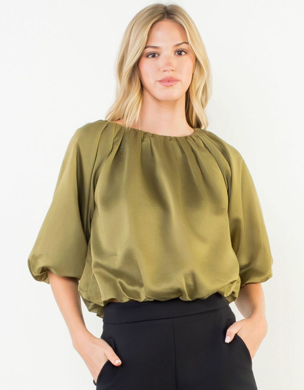 Short Sleeve Flowy Top