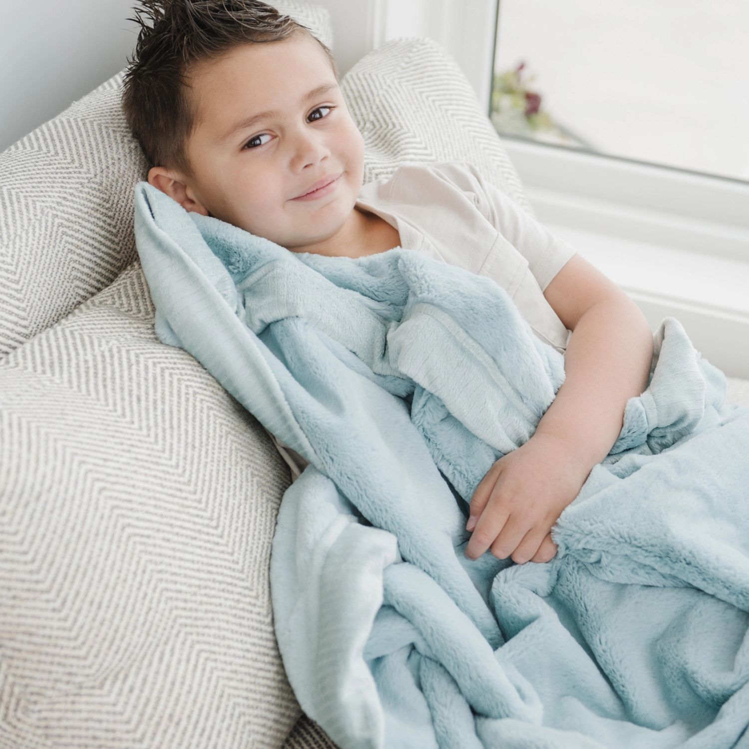 Lush Toddler Blankets- Dew