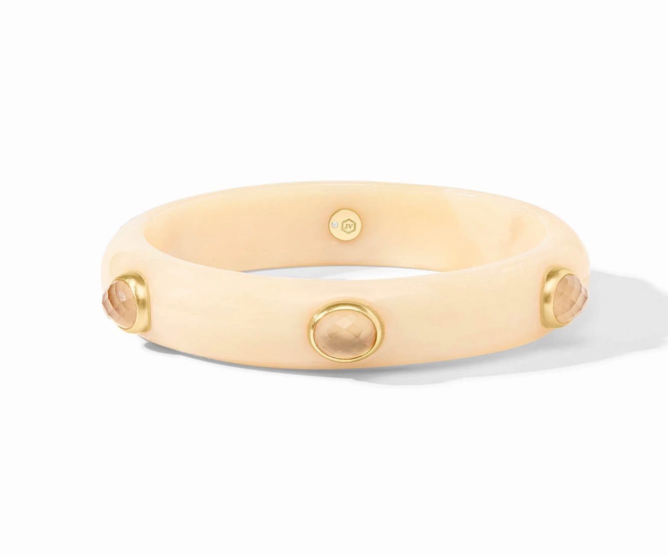 Carnaby Stone Bangle Ivory