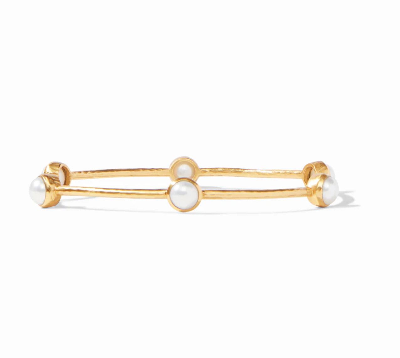 Milano Luxe Bangle- Pearl Medium