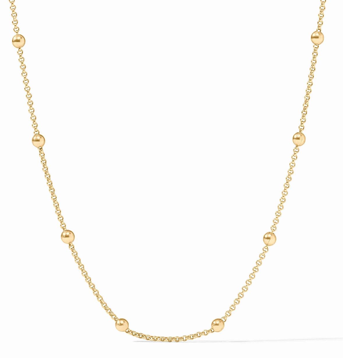 Solara Delicate Station Necklace 43.5&quot;