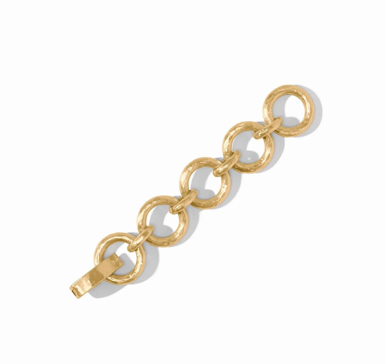 Hammered Link Extender- 3&quot; Gold