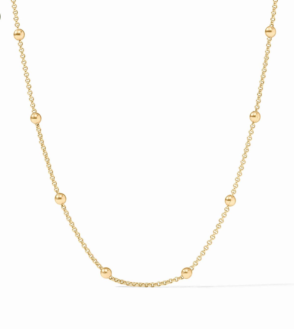 Solara Delicate Station Necklace 18.5