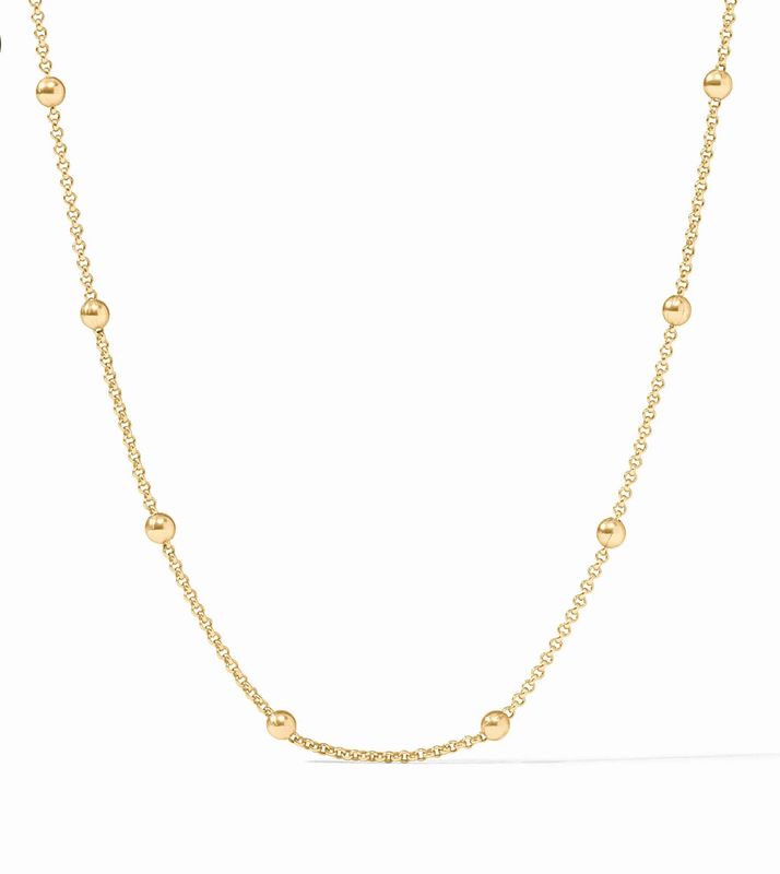 Solara Delicate Station Necklace 18.5