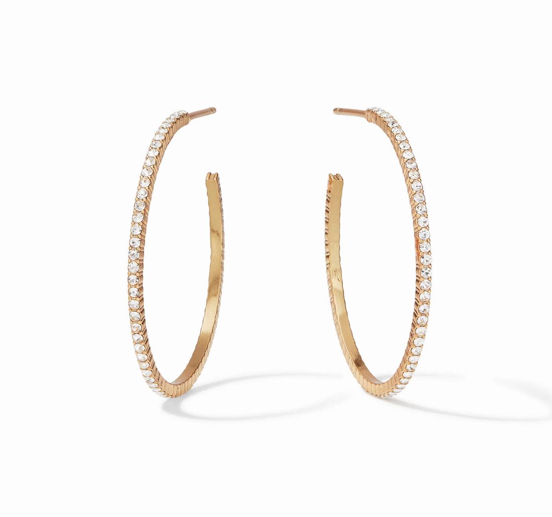JV Windsor Hoop - Cubic Zirconia - M