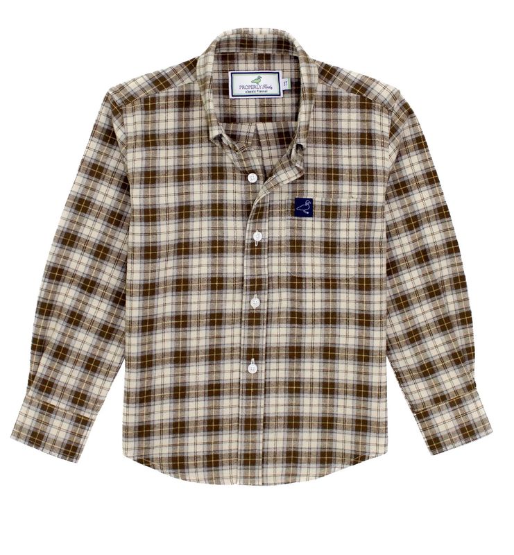 Boys Classic Flannel Hardwood