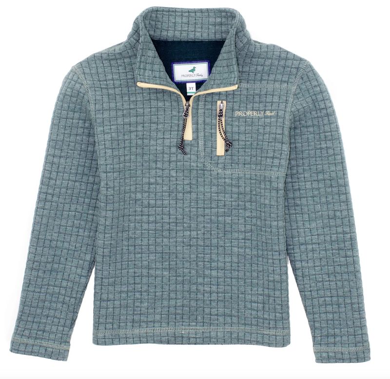 Boys Delta Pullover Brush Green