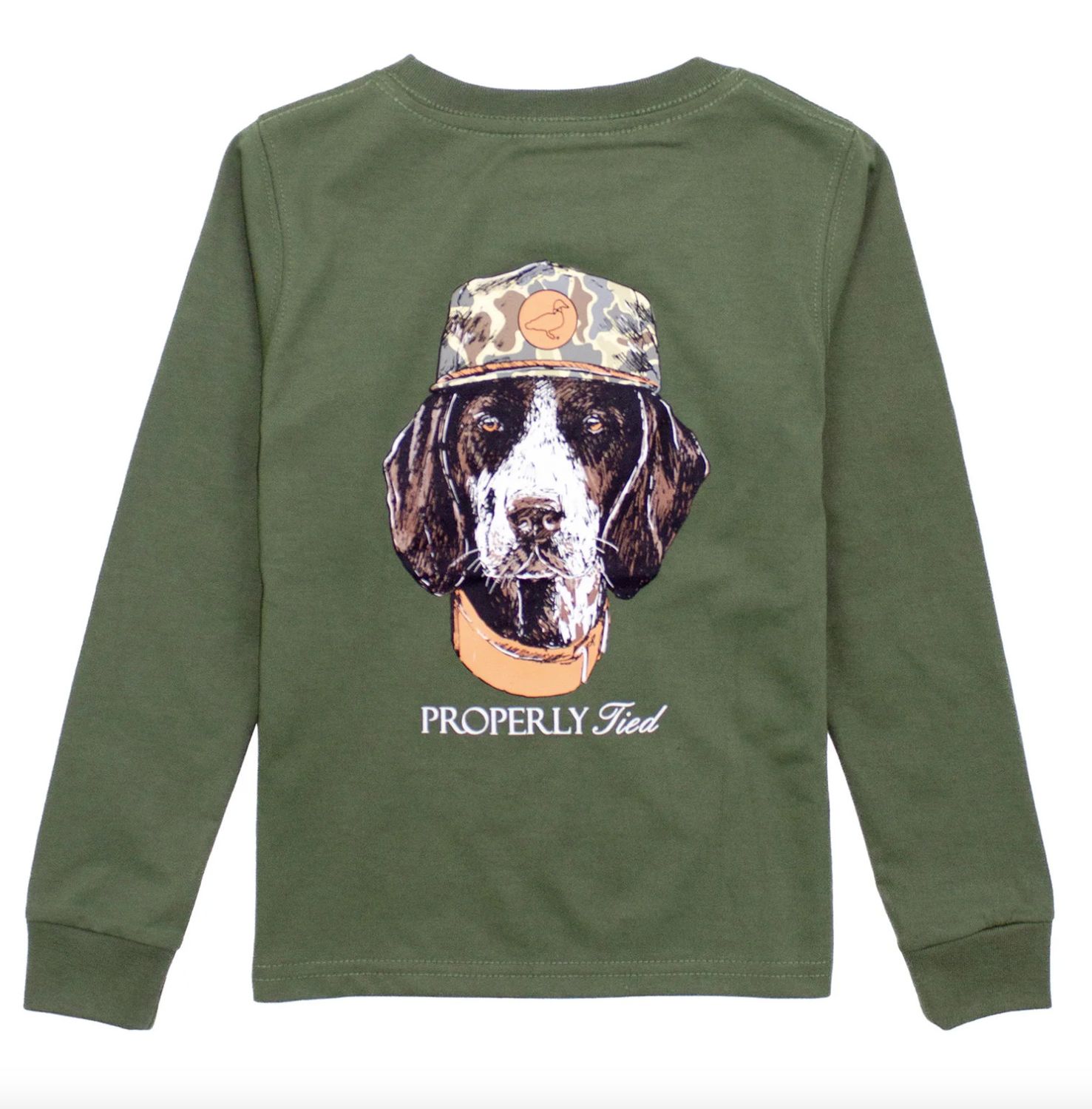Boys&#39; Man&#39;s Best Friend LS Olive