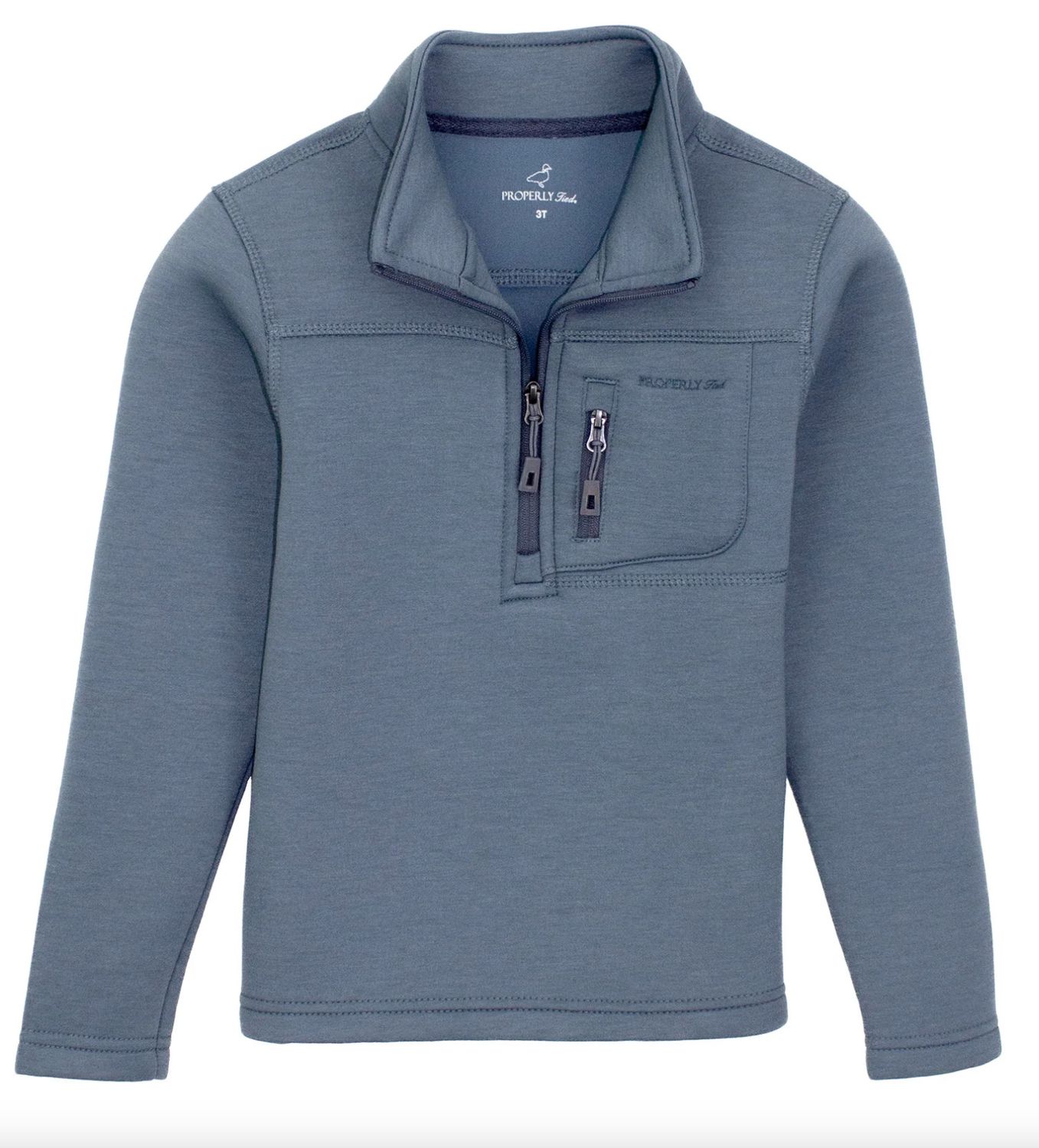 Boys Arctic Pullover  - Storm
