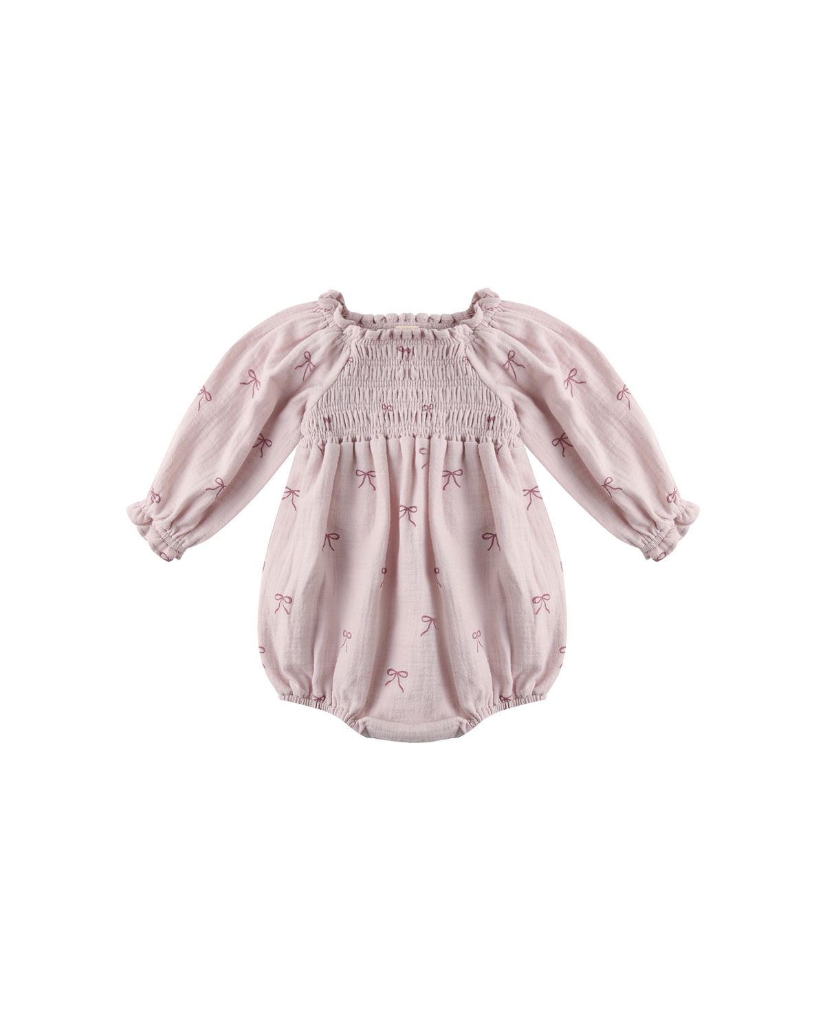 Eden Romper- Lilac Bows