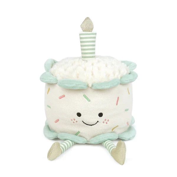 Birthday Cake Plush Toy- Blue