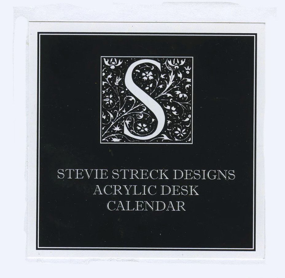 2026 Petite Calendar in Acrylic Frame