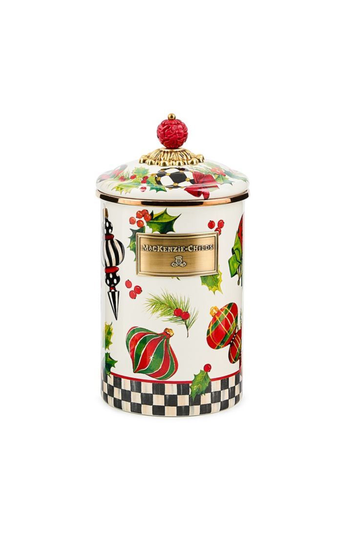 Deck the Halls Large Canister